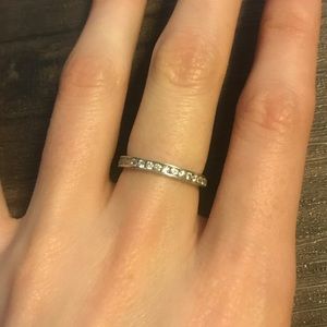 💍 💎 😍 Erwin Pearl channel set silver/ cz